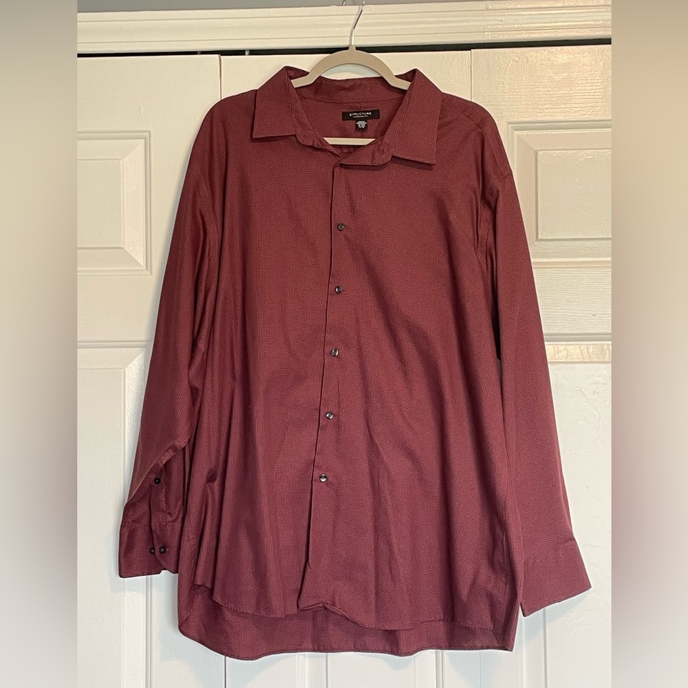 Men’s Structure Dress Shirt. Size 2XL